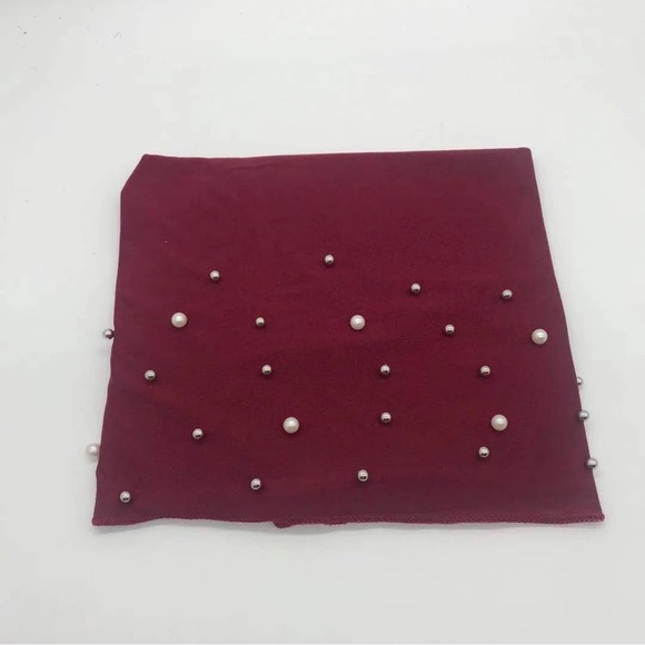 Pearl and Ultra Suede Infinity Head Wrap - Picture 8 of 8